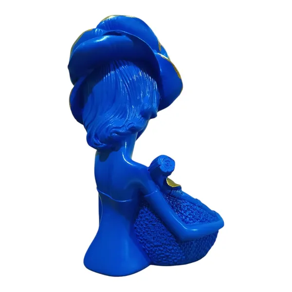 Blue_Girl_Doll_Statue_Sculpture_Human_Figurine_Decorative_Showpiece_Pack_of_1