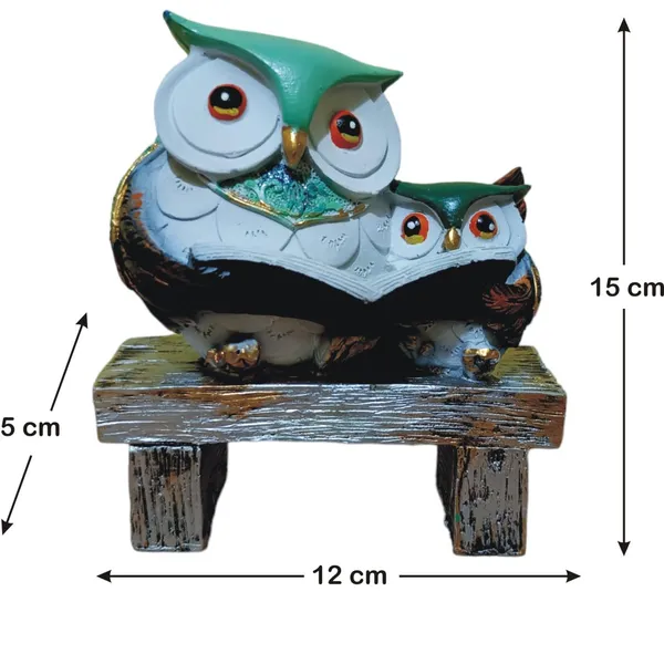 Owl_Family_Statue_Decorative_Showpiece_Couple_Statue_Fengshui_Lucky_Gift_Item_for_Home_Office_Room_Decor_Pack_of_1_(O6)
