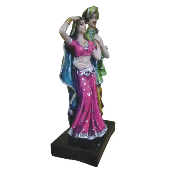 Multicolor_Resin_Portable_Lightweight_Handmade_Washable_Painted_Couple_Statue