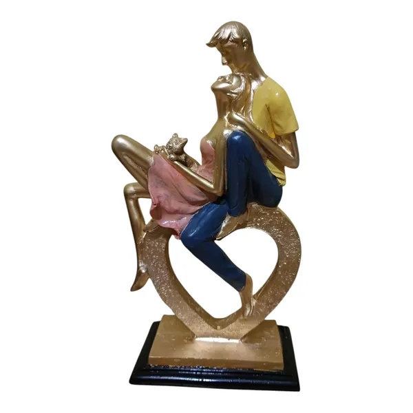 Multicolor_Resin_Portable_Lightweight_Handmade_Washable_Painted_Couple_Statue
