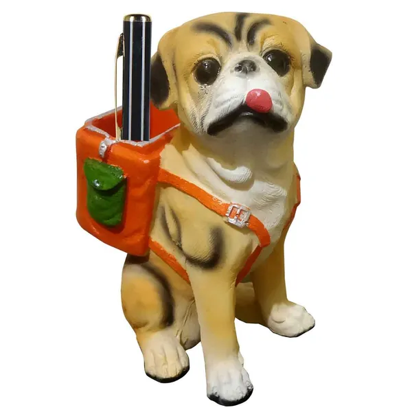 Dog_Statue_Animal_figurine_Showpiece_Pen_stand_Holder_Coin_box_Gift_Item