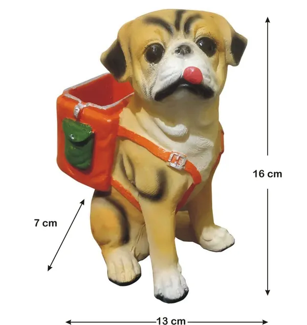 Dog_Statue_Animal_figurine_Showpiece_Pen_stand_Holder_Coin_box_Gift_Item