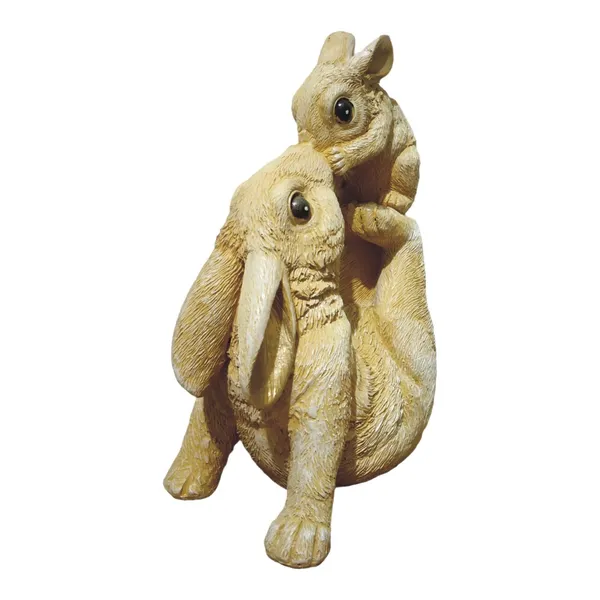 Rabbit_Mumma_Baby_Statue_Decorative_Showpiece_Gift_Item