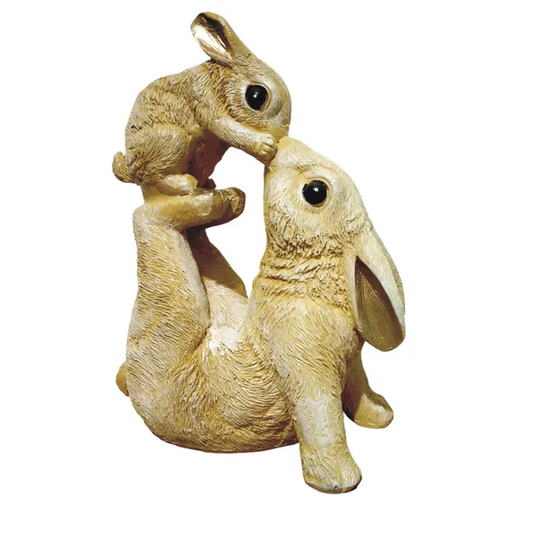 Rabbit_Mumma_Baby_Statue_Decorative_Showpiece_Gift_Item