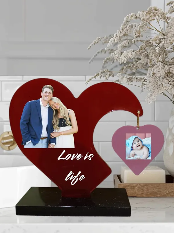Multicolor_Personalized_Customized_Photo_Frame_With_Your_Photos_For_Home_Decor_Tabletop_For_Special_Occassions_Like_Wedding_Birthday_Etc_Made_Of_Resin_Size_8_Inch