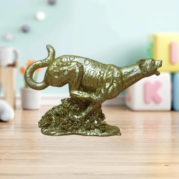 Golden_Resin_Portable_Lightweight_Handmade_Painted_Leopard_Statue