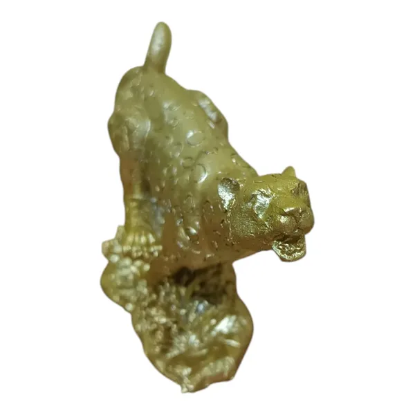 Golden_Resin_Portable_Lightweight_Handmade_Painted_Leopard_Statue