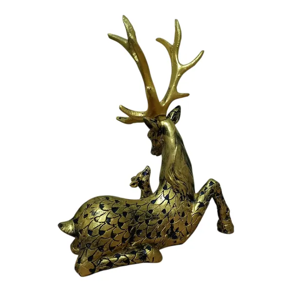 Multicolor_Resin_Handmade_Painted_Deer_Statue