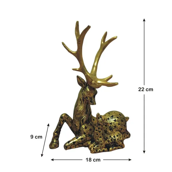 Multicolor_Resin_Handmade_Painted_Deer_Statue