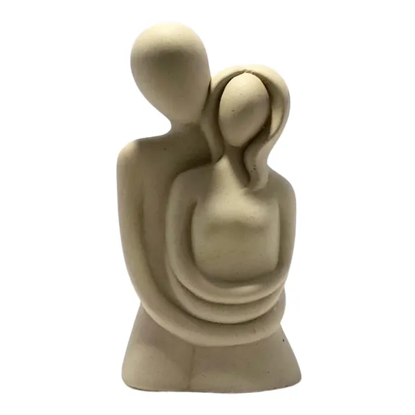 Grey_Couple_Statue_Gift_Item_Pair_Sculpture_Figurine_Decorative_Showpiece_Polyresin