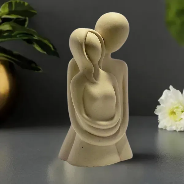 Grey_Couple_Statue_Gift_Item_Pair_Sculpture_Figurine_Decorative_Showpiece_Polyresin