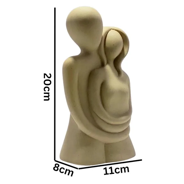 Grey_Couple_Statue_Gift_Item_Pair_Sculpture_Figurine_Decorative_Showpiece_Polyresin