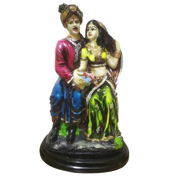 Multicolor_Resin_Handmade_Painted_Couple_Statue