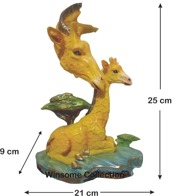 Giraffe_Animal_Figurine_Mumma_And_Baby_Statue_Mother_Child_Bird_Showpiece_Home_Decor__Pack_Of_1