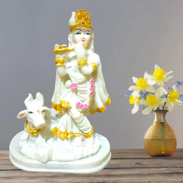 White_Krishna_Kanha_Gopala_Idol_Murti_Statue_Showpiece_Gift_For_Puja_Resin