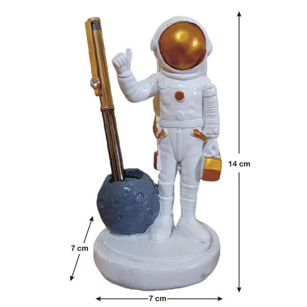 White_Astornot_Statue_Pen_Holder_Stand_For_Table_Home_Office_Decor_Polyresin