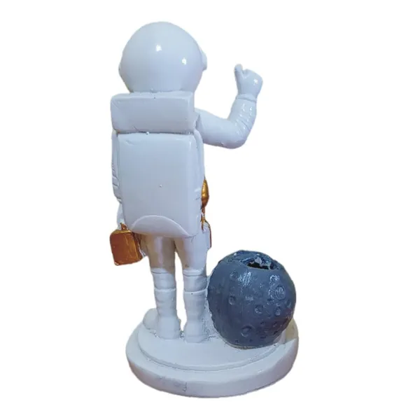 White_Astornot_Statue_Pen_Holder_Stand_For_Table_Home_Office_Decor_Polyresin