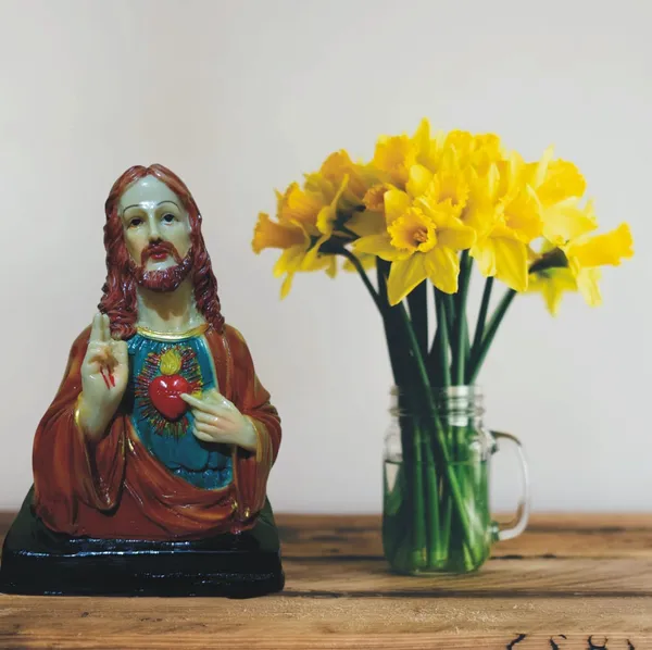 Multicolor_Religious_Holy_Family_Baby_Jesus_Christ_Statue_Christian_God_Ideal_For_Christmas_&_Home/Office_Decor_Polyresin