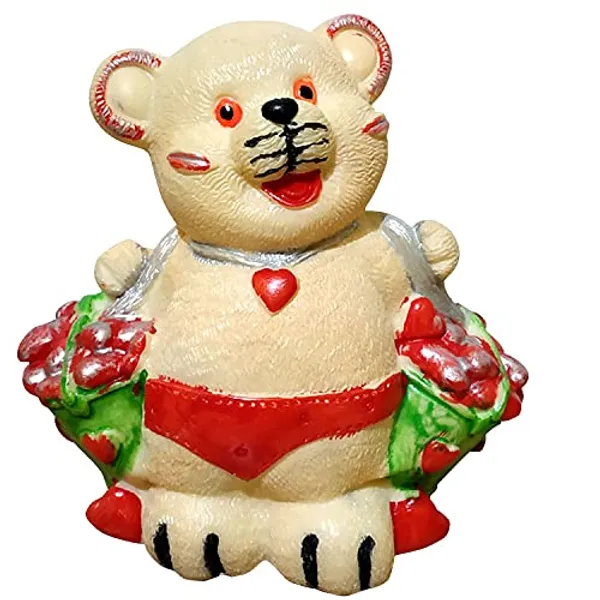 Teddy_Bear_Showpiece_Statue_For_Home_Decor_Children_Playing_PVC