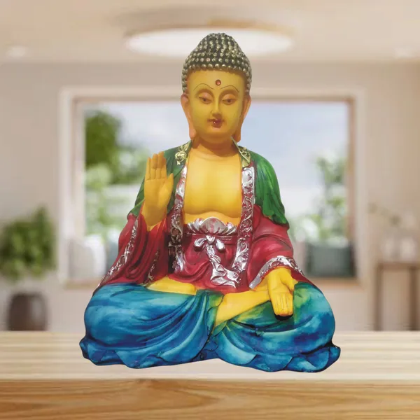 Buddha_Statue_Idol_Murti_Fengshui_Gift_Item_for_Living_Hotel_Room_Decor_Pack_of_1