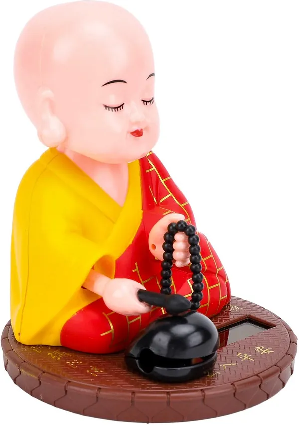 Winsome_Collection_Solar_Powered_Monk_Showpiece