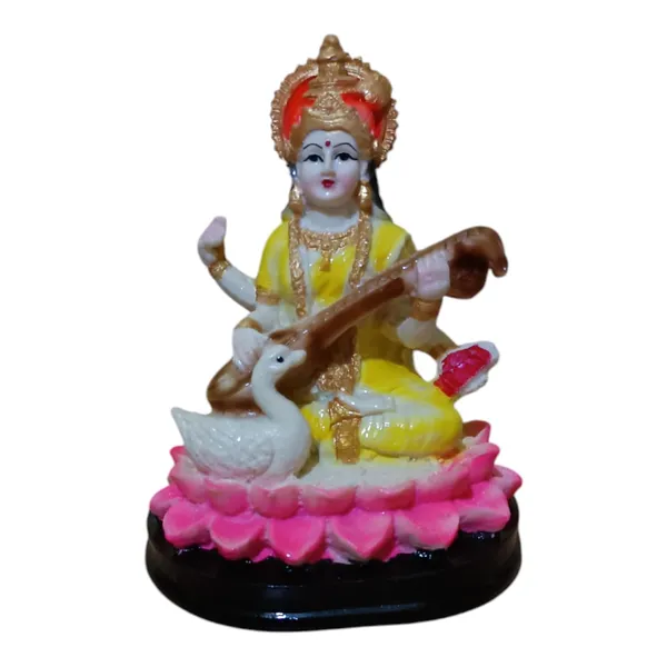 Saraswati_Mata_Devi_Idol_Statue_For_Puja_Temple_Office_Table_Polyresin