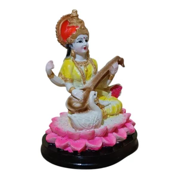 Saraswati_Mata_Devi_Idol_Statue_For_Puja_Temple_Office_Table_Polyresin