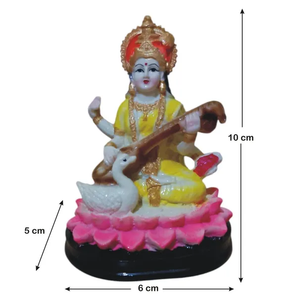 Saraswati_Mata_Devi_Idol_Statue_For_Puja_Temple_Office_Table_Polyresin