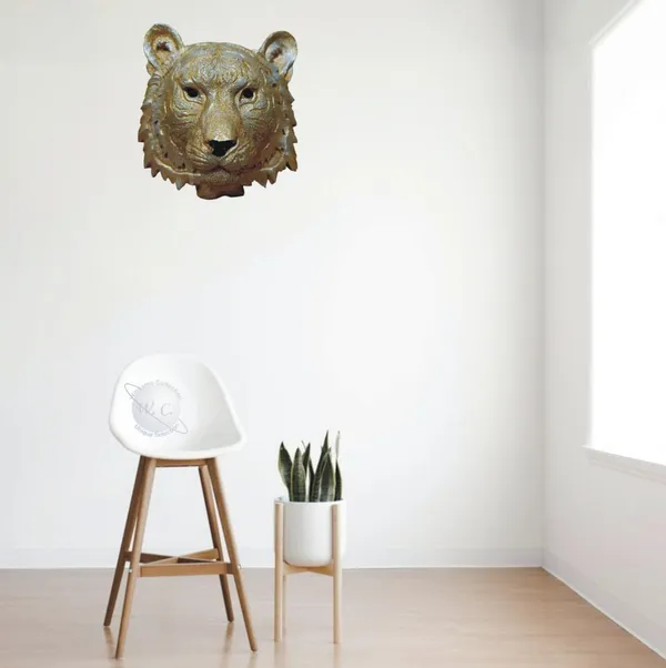 Golden_Lion_Tiger_Face_Wall_Hanging_Decorative_Showpiece_Gift_Item_Home_Office_Decor_Decoration_Polyresin