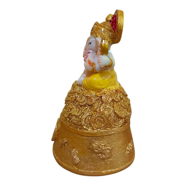 Winsome_Collection_Ganesha_On_Coin_Idol_Murti