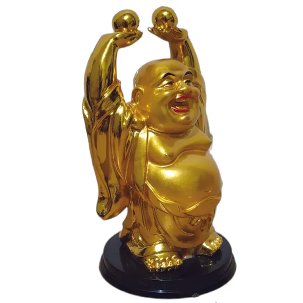 Winsome_Collection_Golden_Laughing_Buddha_Idol_Statue