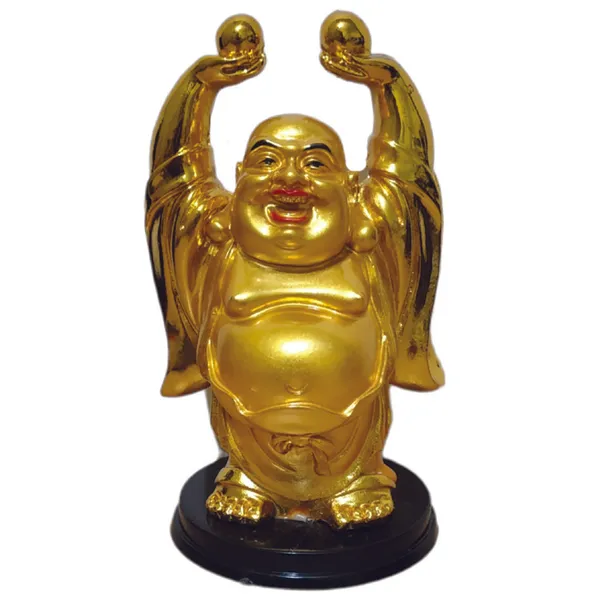 Winsome_Collection_Golden_Laughing_Buddha_Idol_Statue
