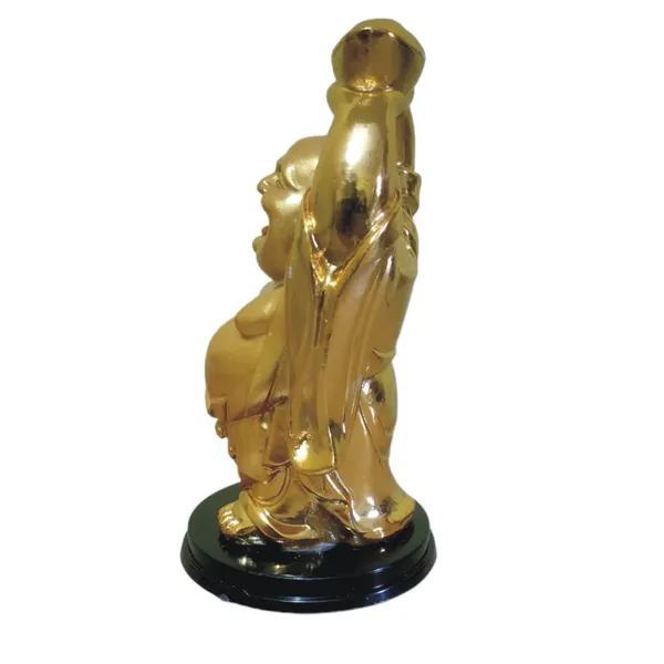 Winsome_Collection_Golden_Laughing_Buddha_Idol_Statue