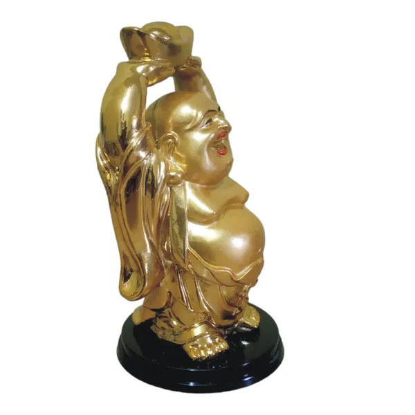 Winsome_Collection_Golden_Laughing_Buddha_Idol_Statue