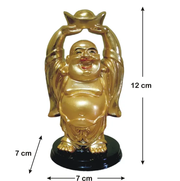Winsome_Collection_Golden_Laughing_Buddha_Idol_Statue