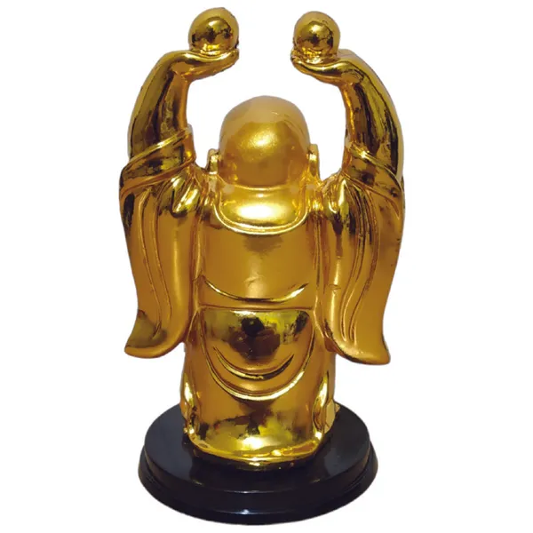 Winsome_Collection_Golden_Laughing_Buddha_Idol_Statue