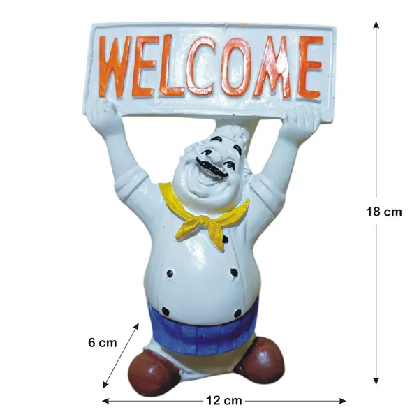 Decorative_Chef_Figurine_with_Welcome_Sign