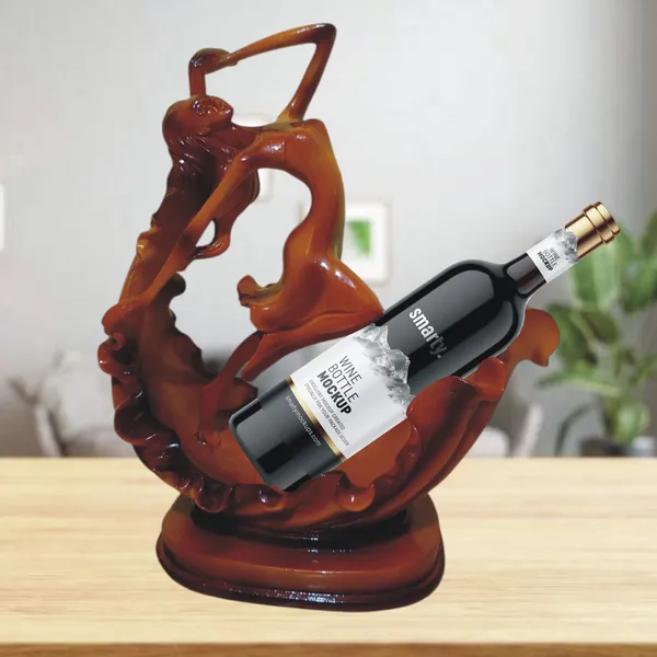 Lady_Wine_Bottle_Holder
