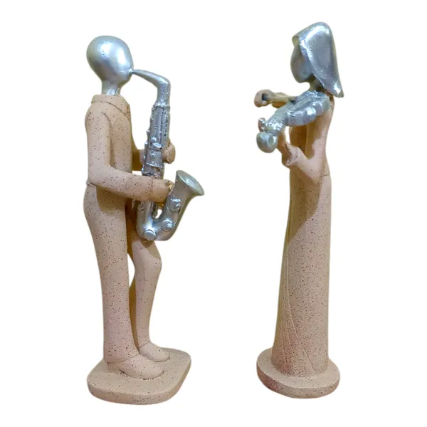 Winsome_Collection_Musician_Figurine_Set,_Decorative_Resin_Statues,_Saxophone_and_Violin_Players,_Pack_of_2,_Handmade_Art_Deco_Style