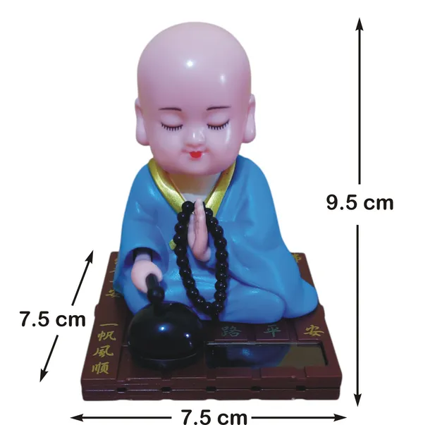Winsome_Collection_Solar_Powered_Monk_Showpiece