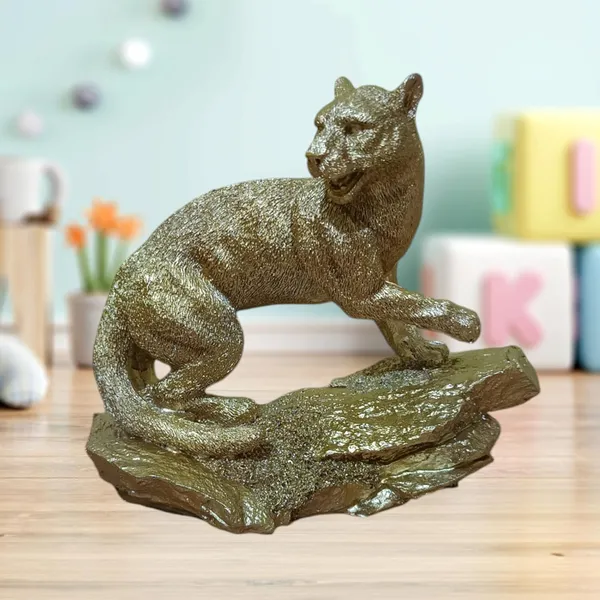 Golden_Resin_Handmade_Painted_Tiger_Statue
