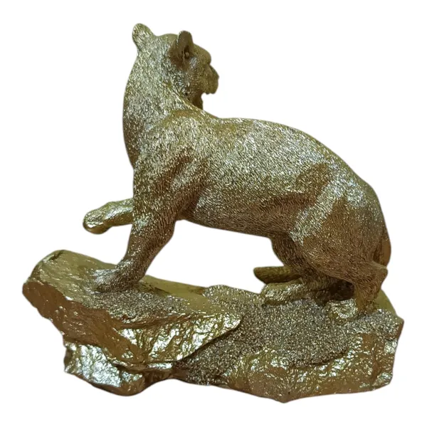 Golden_Resin_Handmade_Painted_Tiger_Statue