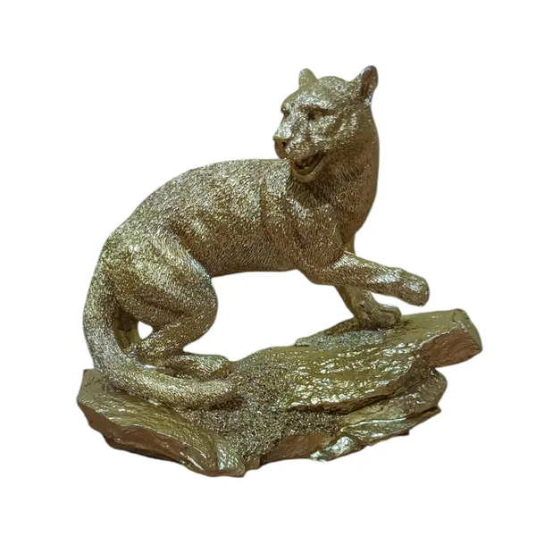 Golden_Resin_Handmade_Painted_Tiger_Statue