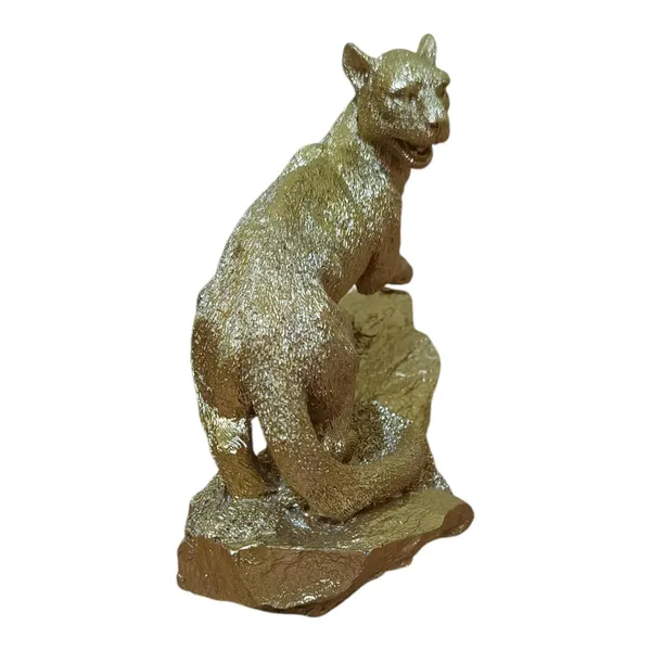 Golden_Resin_Handmade_Painted_Tiger_Statue
