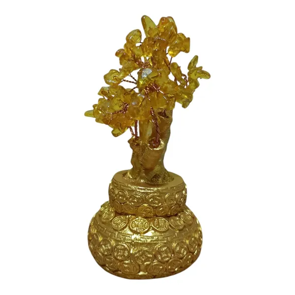 Potali_Lucky_Feng_Shui_Citrine_Tree_of_Life_Bonsai_Gold_Crystal_Ornaments_for_Health,_Wealth_and_Happiness_Table_Decor,_Living_Room,_Office_Pack_of_1