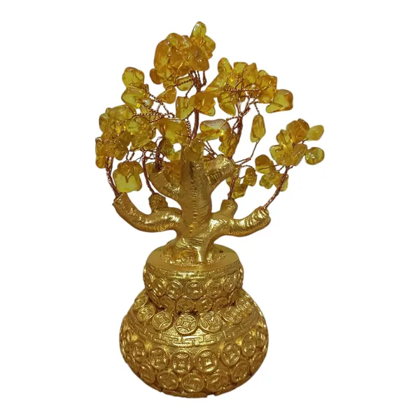 Potali_Lucky_Feng_Shui_Citrine_Tree_of_Life_Bonsai_Gold_Crystal_Ornaments_for_Health,_Wealth_and_Happiness_Table_Decor,_Living_Room,_Office_Pack_of_1