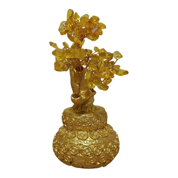 Potali_Lucky_Feng_Shui_Citrine_Tree_of_Life_Bonsai_Gold_Crystal_Ornaments_for_Health,_Wealth_and_Happiness_Table_Decor,_Living_Room,_Office_Pack_of_1