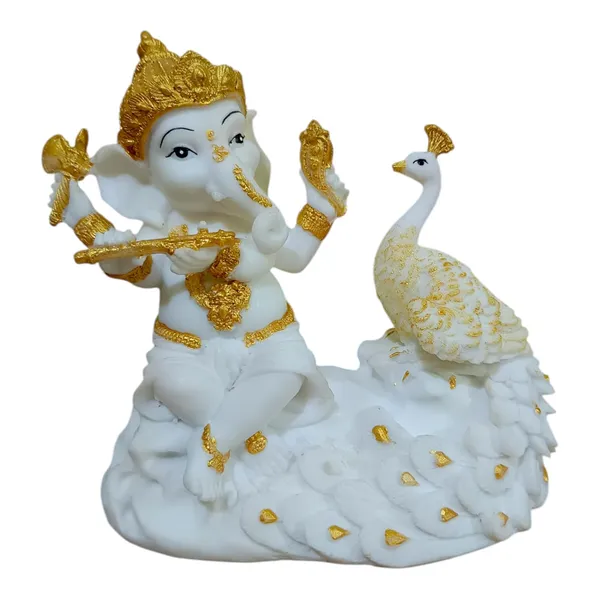 Ganesha_Ganesh_Ganpati_Gajanan_Statue_Idol_Murti_Gift_Item_Decorative_Showpiece_Pack_of_1_(B014)