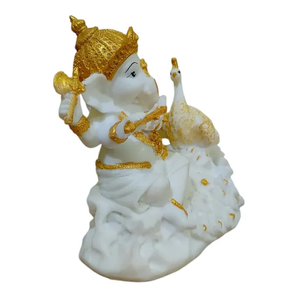 Ganesha_Ganesh_Ganpati_Gajanan_Statue_Idol_Murti_Gift_Item_Decorative_Showpiece_Pack_of_1_(B014)