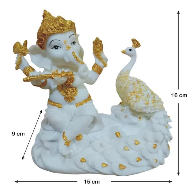 Ganesha_Ganesh_Ganpati_Gajanan_Statue_Idol_Murti_Gift_Item_Decorative_Showpiece_Pack_of_1_(B014)